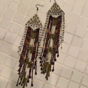 Miakoda beaded earrings